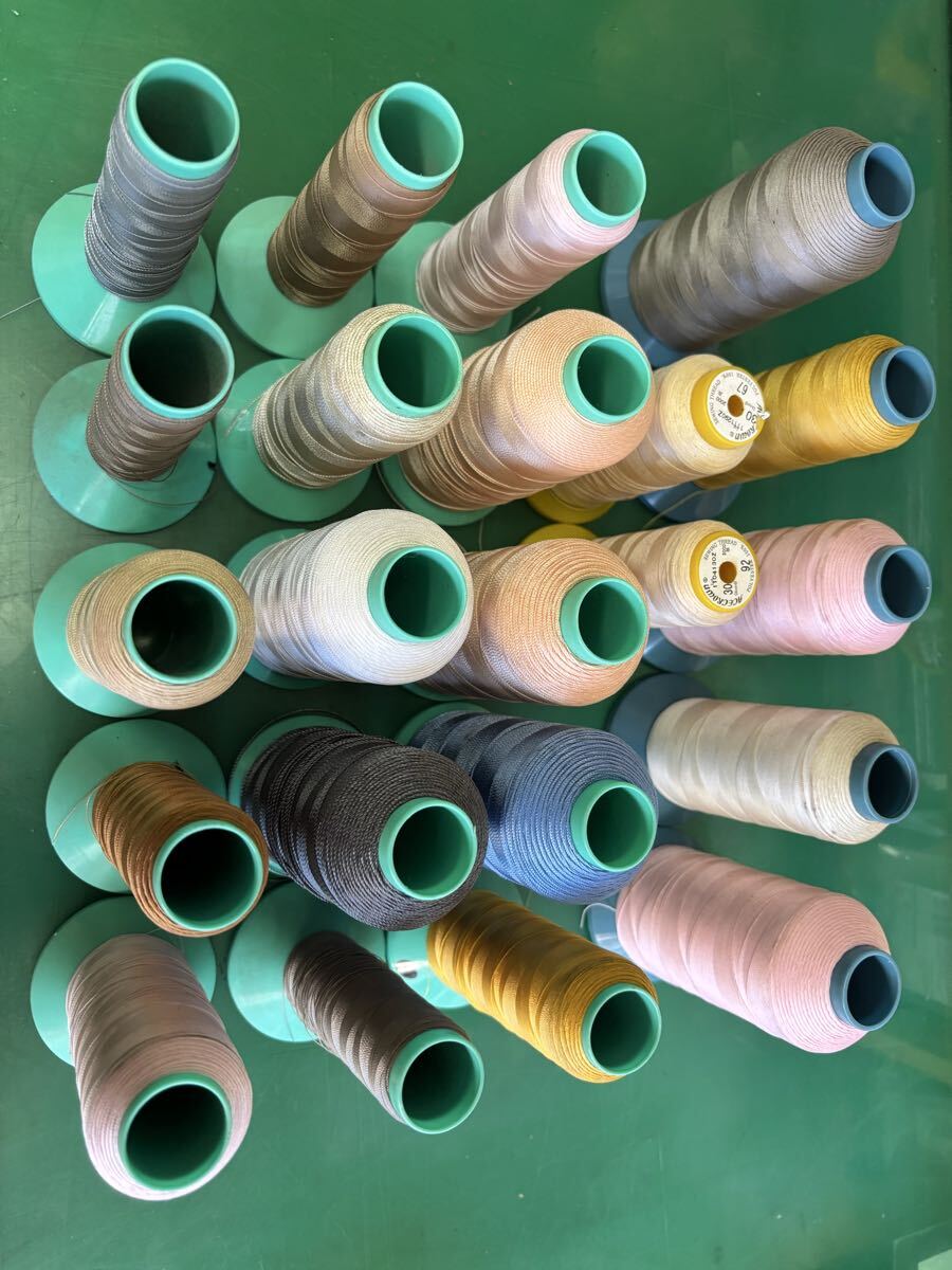 レザークラフト、ミシン糸、ビニモ、エース、ポリエステル、綿、綿/ポリエステル、13