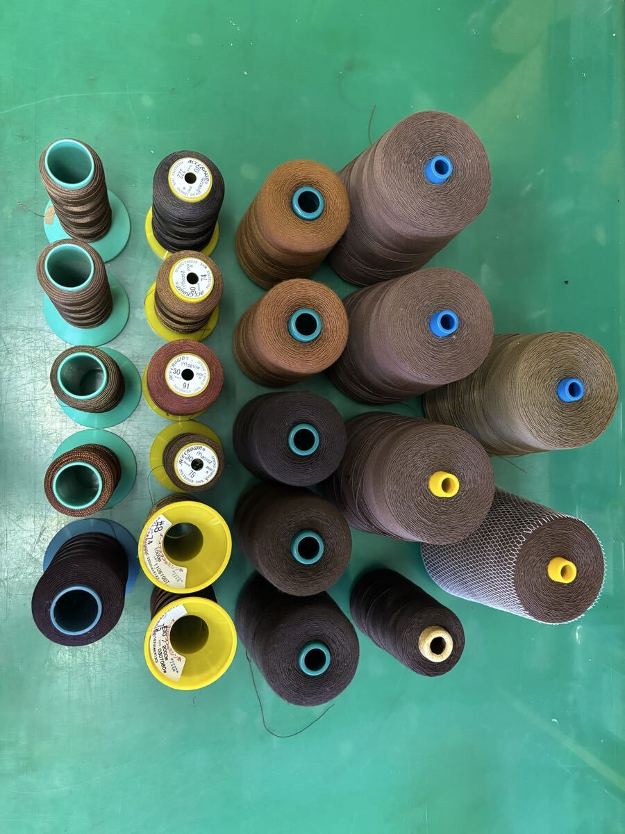 レザークラフト、ミシン糸、ビニモ、エース、ポリエステル、綿、綿/ポリエステル、14