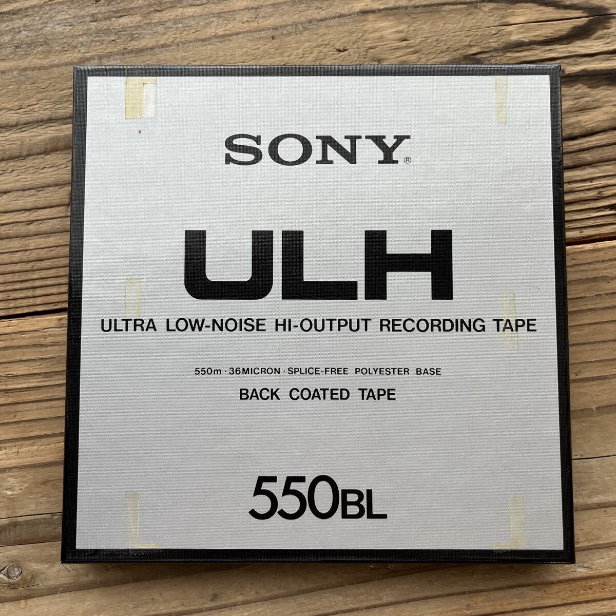 26394 ② SONY ULH 550BL オープンリールテープ 現状