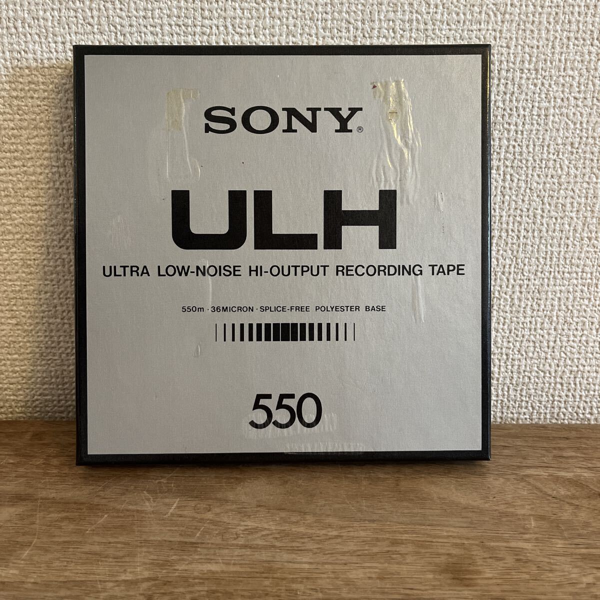 263164 希少 SONY 550BL ULH ソニー オープンリールテープ 当時物