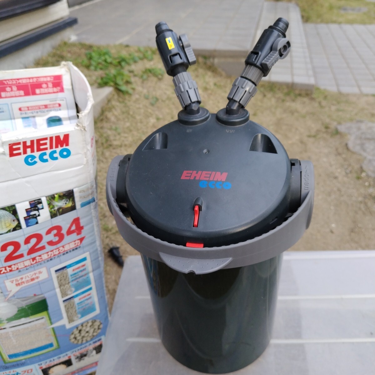 エーハイム　 エココンフォート　2234 外部式フィルター 淡水　海水両用　 EHEIM (中古)