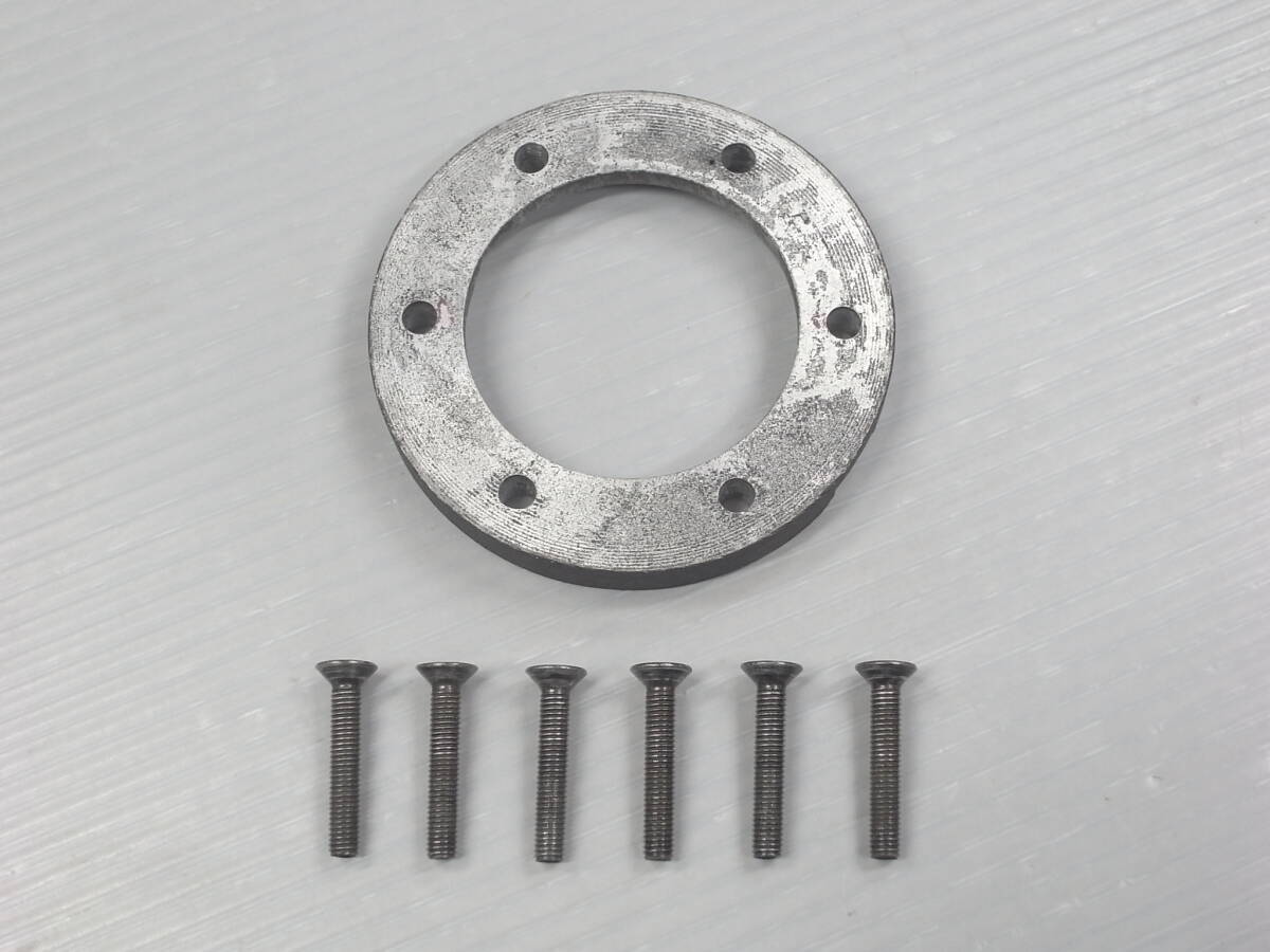 ステアリングボススペーサー 10mm ロング皿ネジ付き■ボスアダプター BOSS Spacer