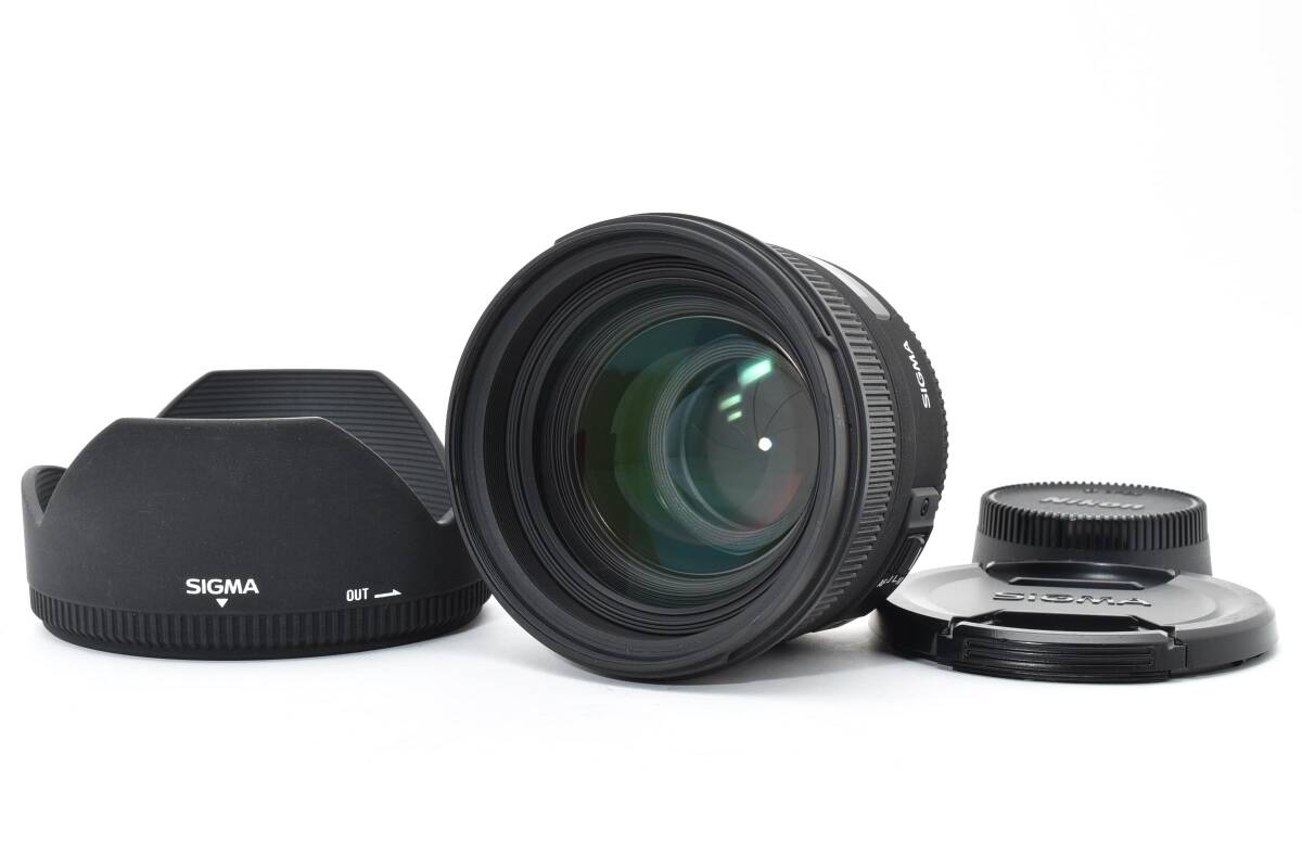 【特上美品】SIGMA 50mm F1.4 EX DG HSM for Nikon ニコン シグマ 完動品 #158