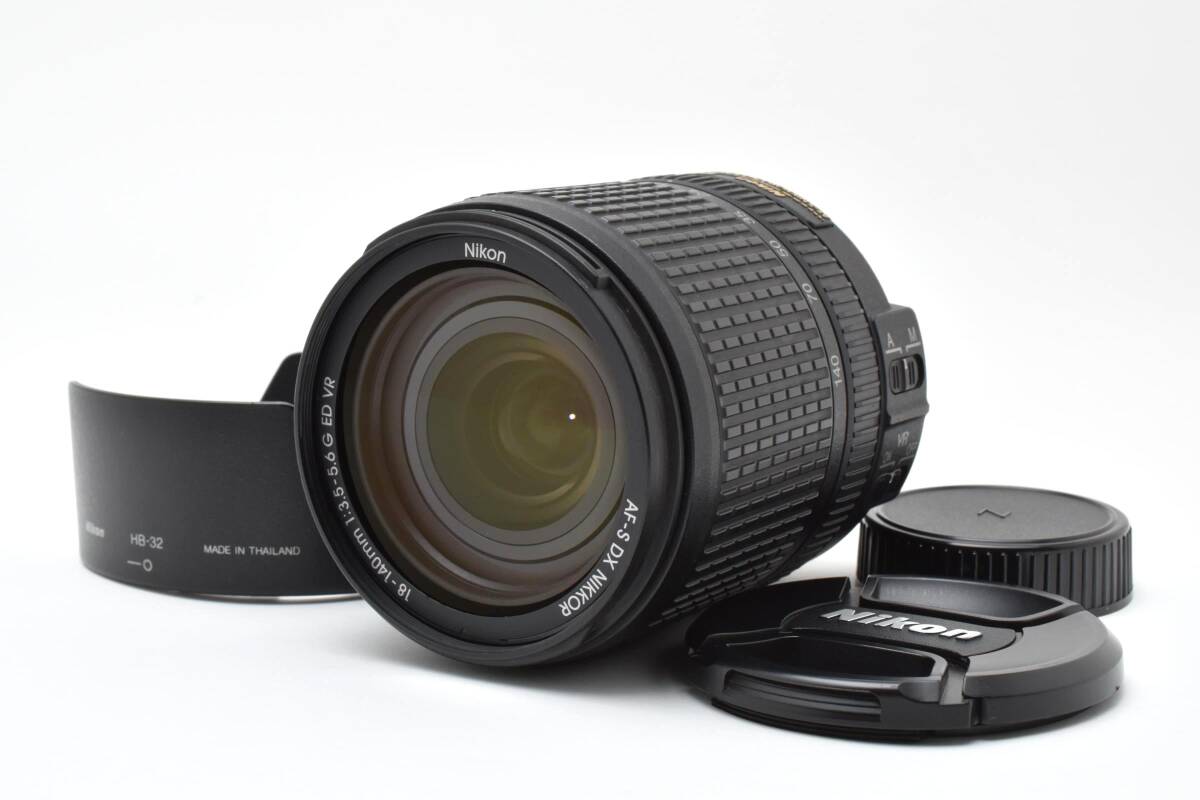 【特上美品】Nikon AF-S DX NIKKOR 18-140mm F3.5-5.6 G ED VR ニコン 完動品 #195