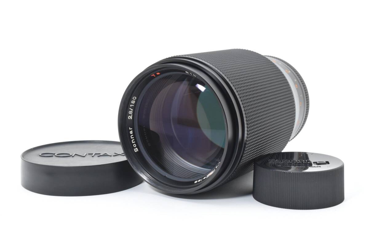 【特上美品】CONTAX Sonnar 180mm F2.8 T* AEG Carl Zeiss コンタックス 完動品 #201