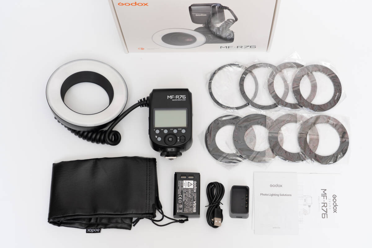 #516 Godox ゴドックス MF-R76 マクロリングフラッシュ リングライト