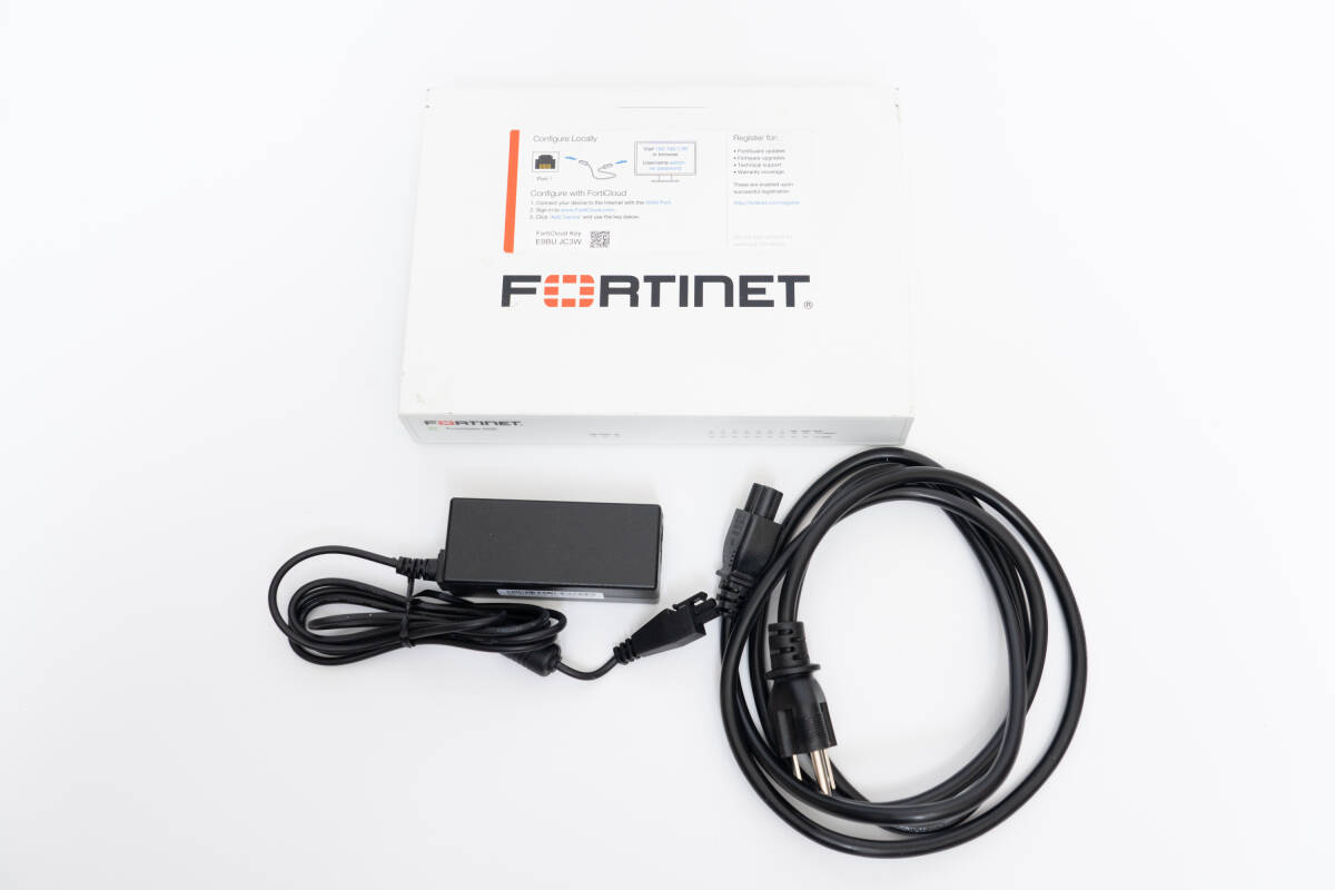 #523a Fortinet FortiGate 60E UTM ルータ