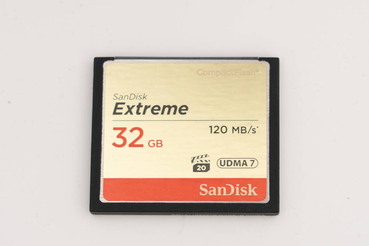 #540 SanDisk サンディスク Extreme 32GB CFカード コンパクトフラッシュ 120MB/s UDMA7