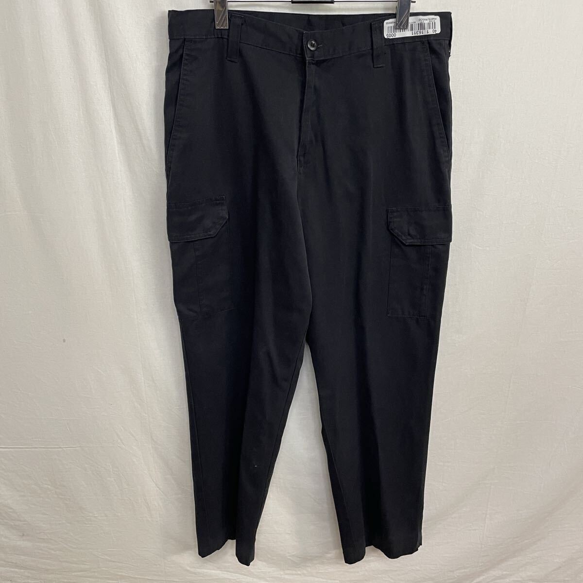 cintas カーゴパンツ 古着　32インチ　ブラック　WORKWEAR