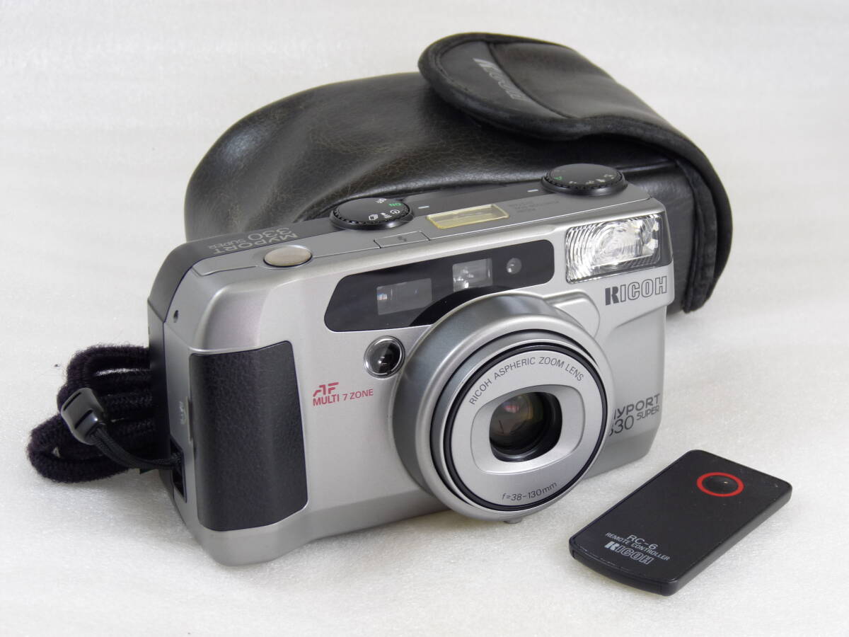 【作動良好品】RICOH MYPORT 330SUPER リモコン付 実写使用確認済み
