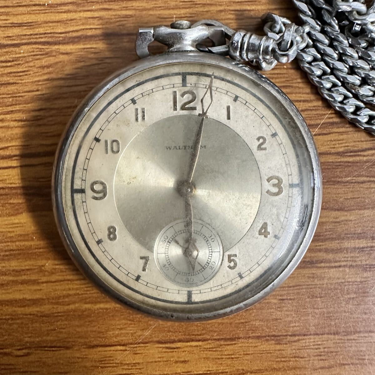 Waltham ウォルサム 懐中時計 ヴィンテージ スモセコ WALTHAM
