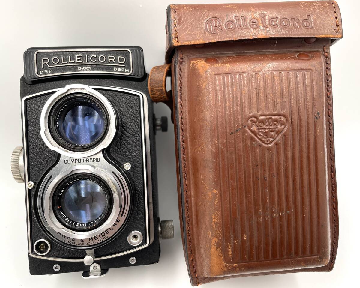 ROLLEICORD ケース 付　　　rolleicord rollei cord ローライ　ローライコード　75 3.5