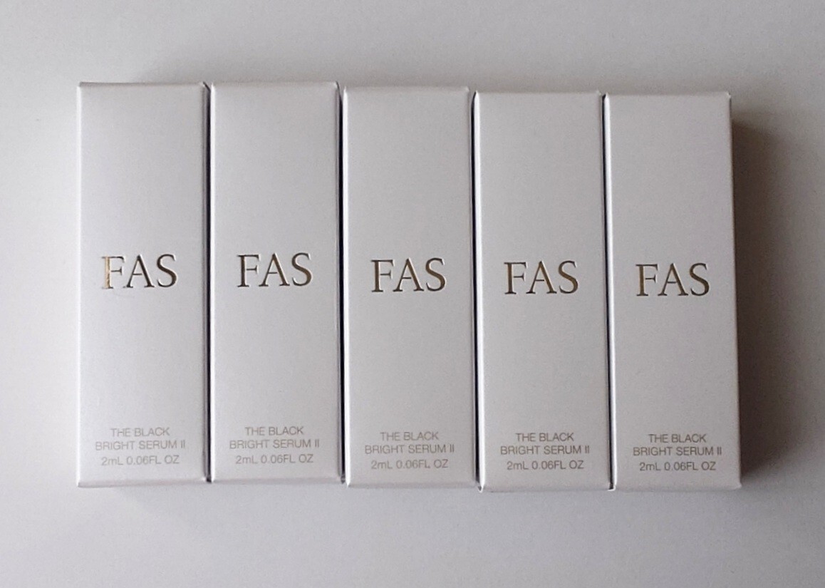 FAS ザブラックブライトセラムⅡ　2ml×5　★ ファス ブライトニング美容液