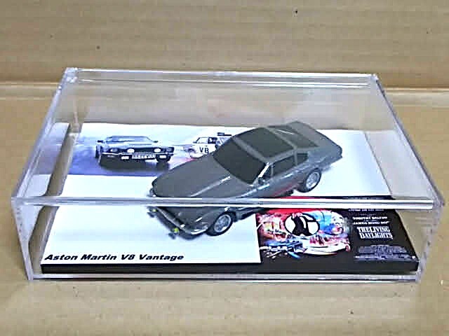 ★007ジェームス・ボンドコレクション アストン・マーチンV8ヴァンテージ リビング・デイ・ライツ ケース付き 缶コーヒーおまけ２缶用