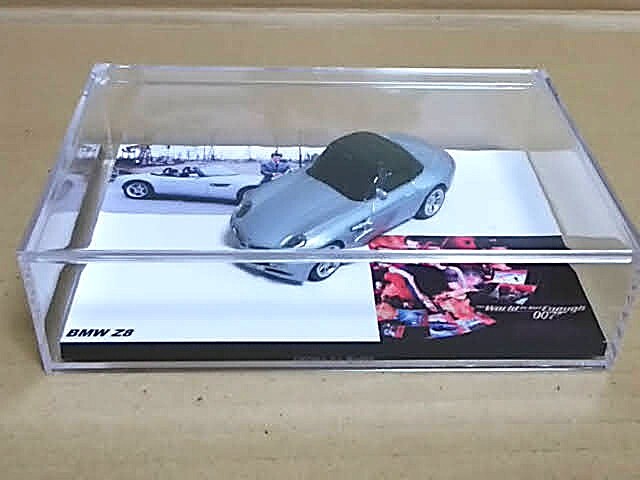 ★007ジェームス・ボンドコレクション BMW Z8 ワールド・イズ・ノット・イナフ ケース付き 缶コーヒーおまけ２缶用