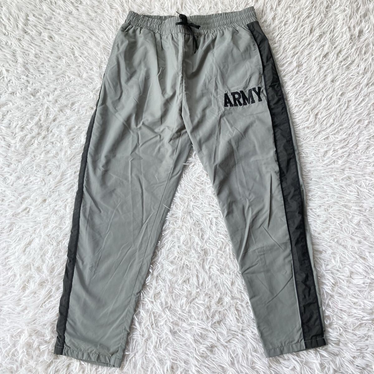送料無料 美品 US ARMY IPFU 米軍 トレーニングウェア ナイロンパンツ ミリタリー 891499 2