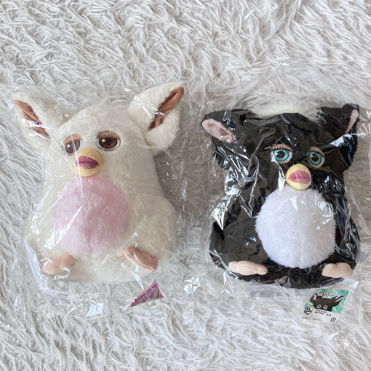 送料無料 新品未開封 タイトーくじ ファービー A賞 B賞 ぬいぐるみ Furby くじ 2点セット 2R