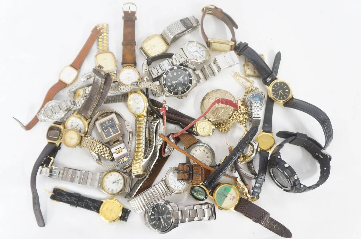ロンジン カシオ G-SHOCK セイコー シチズン 等 メンズ レディース 腕時計 懐中時計 36点 まとめてセット 6503276011