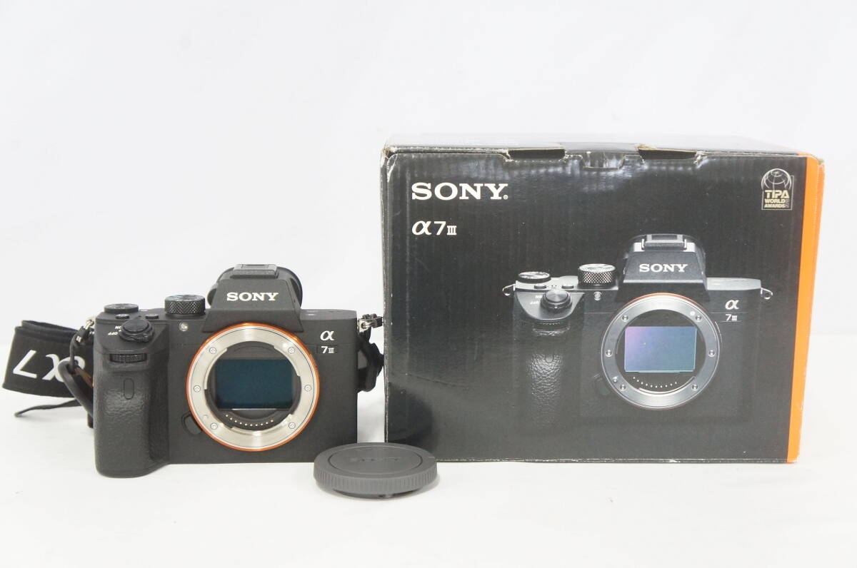 SONY ソニー α7 III ILCE-7M3 ボディ ミラーレス一眼 デジタルカメラ 2103286041