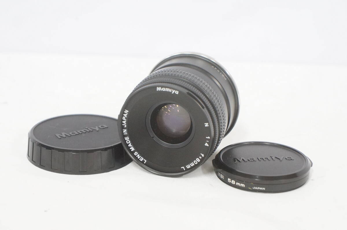 Mamiya マミヤ N F4 80mmL カメラレンズ 4803306011