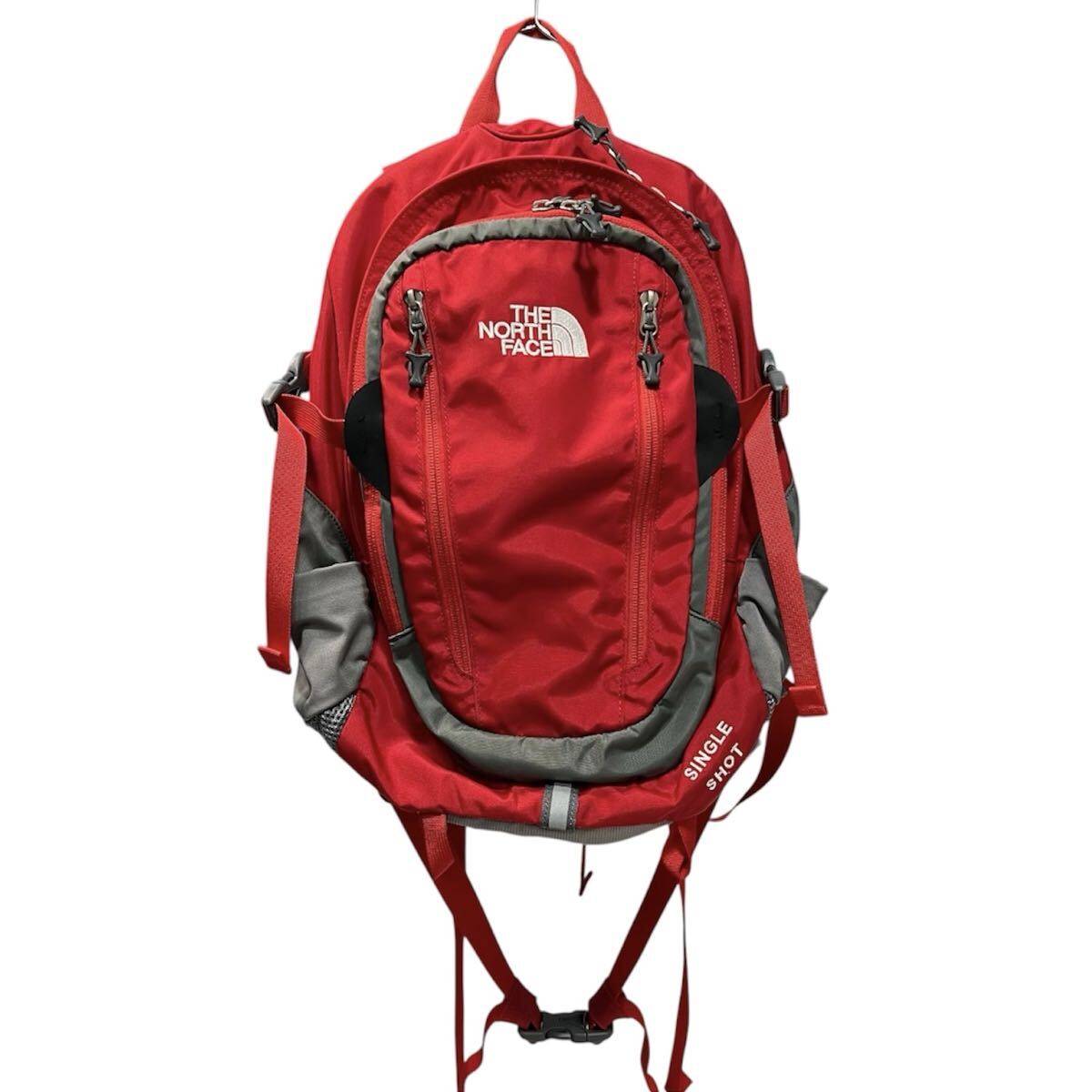 THE NORTH FACE ザ ノースフェイス シングルショット デイパック リュック SINGLE SHOT RED レッド