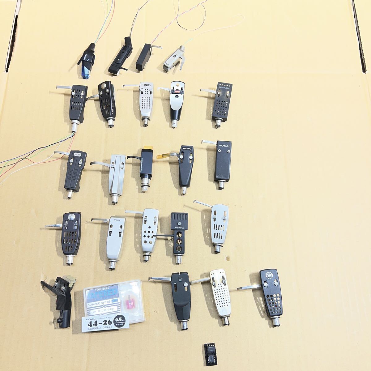 90 ゆうパック着払い発送　中古　現状品　SHURE M75B ortofon F150MKII MMカートリッジ MICRO