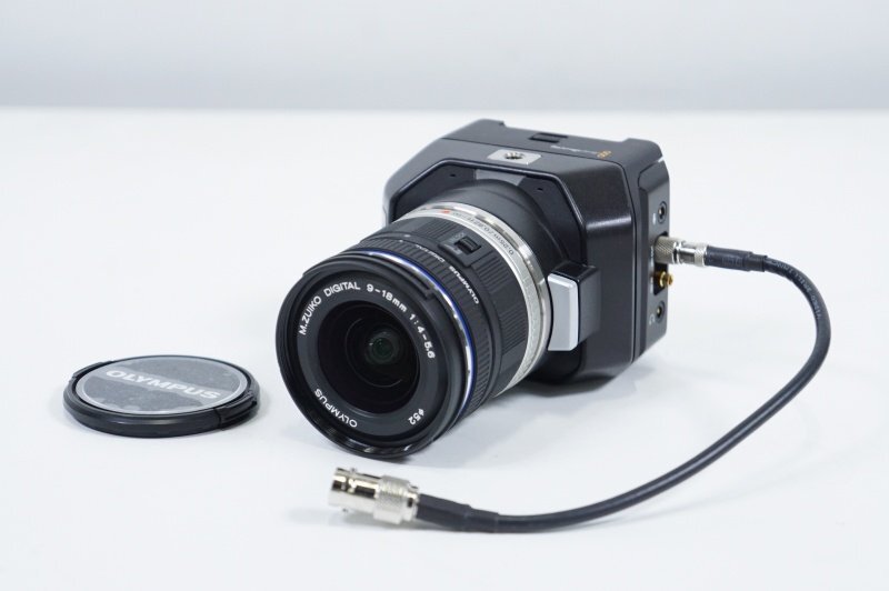 Blackmagic ビデオカメラ + ズームレンズセット▲Micro Studio Camera 4K(G1) 中古▲送料無料