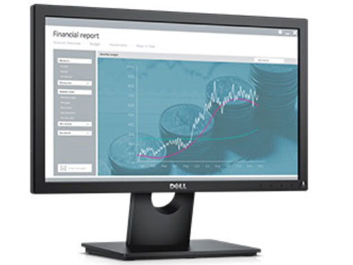 9764//DELL E1916Hf 18.5インチワイド 液晶ディスプレイ WXGA/ノングレア/TN/Displayport/モニター