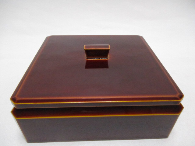 漆器　飛騨春慶塗 重箱　17.2ｃｍ　天然木 　漆塗装　春慶塗　春慶　