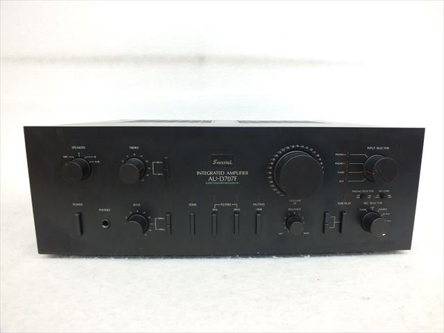 【01】SANSUI サンスイ AU-D707F アンプ 中古 現状品 260201S9608