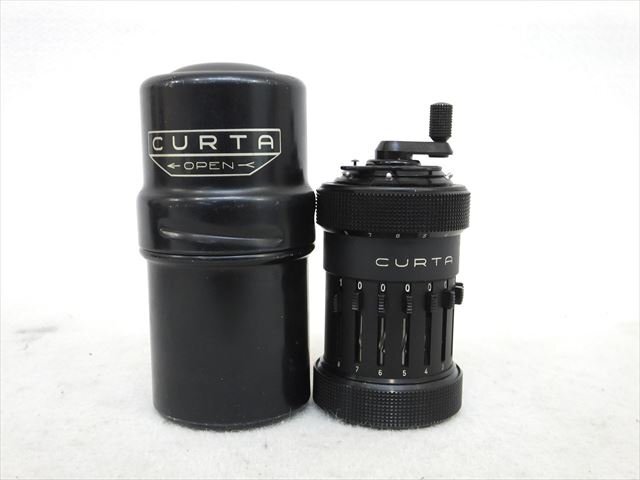 【01】CRUTA クルタ Type I System Curt Herzstark Made in Liechtenstein by Contina AG Mauren 計算機 中古 現状品 260301H5996