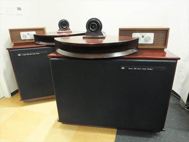 【01】北海道札幌市 引取限定 赤坂工芸 GAUSS PHG-8000 1502 HF4000 SN-5065SSS スピーカー 音出し確認済 中古 現状品 ■ # 260301B6274