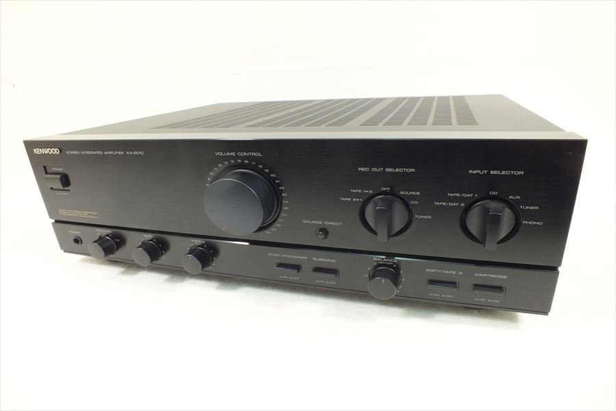 【06】KENWOOD ケンウッド KA-5010 アンプ 中古 現状品 260205B6002