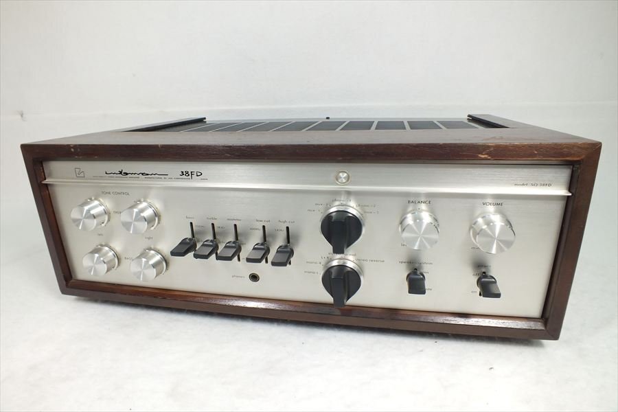 【06】LUXMAN ラックスマン SQ38FD アンプ 中古 現状品 260306B5308