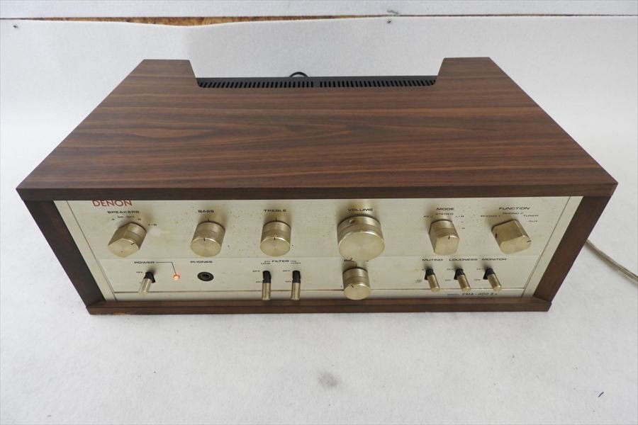【07】DENON デノン PMA-300ZA アンプ 中古 現状品 260307E4434