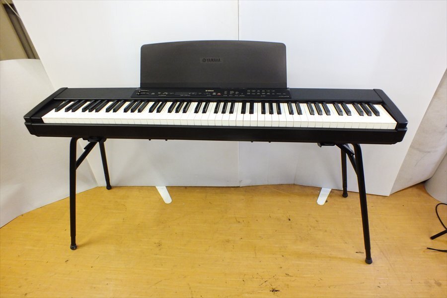 【08】引取可 YAMAHA ヤマハ P-80 電子ピアノ 動作確認済 中古 現状品 ■ 260308B6121