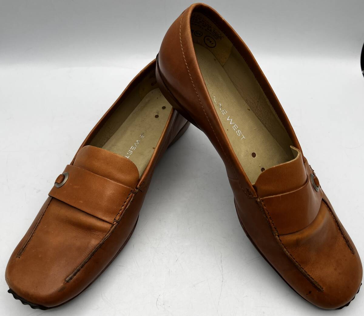 i955A NINE WEST パンプス ナインウェスト 6 1/2 M D41 約24cm レディース 女性用 靴