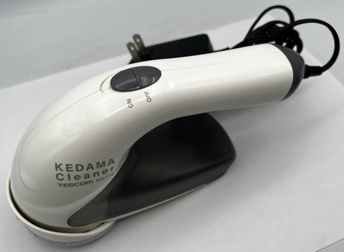 i968A テスコム TESCOM 毛玉クリーナー 毛だまトレタ 交流式 風合いガード(3段階調整) KD778 通電確認済 動作未確認
