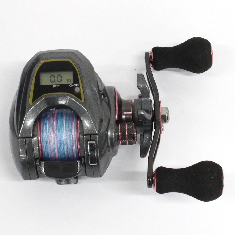 ●ダイワ ベイトリール KOHGA X IC カウンター 右ハンドル［ne]mat0113