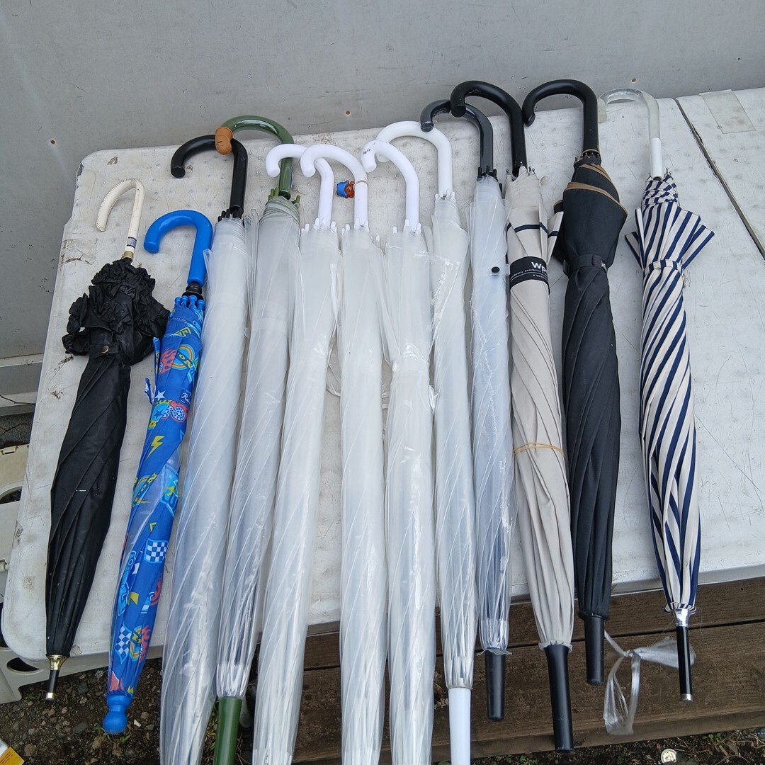 7雨傘12本まとめてセット【120サイズ】