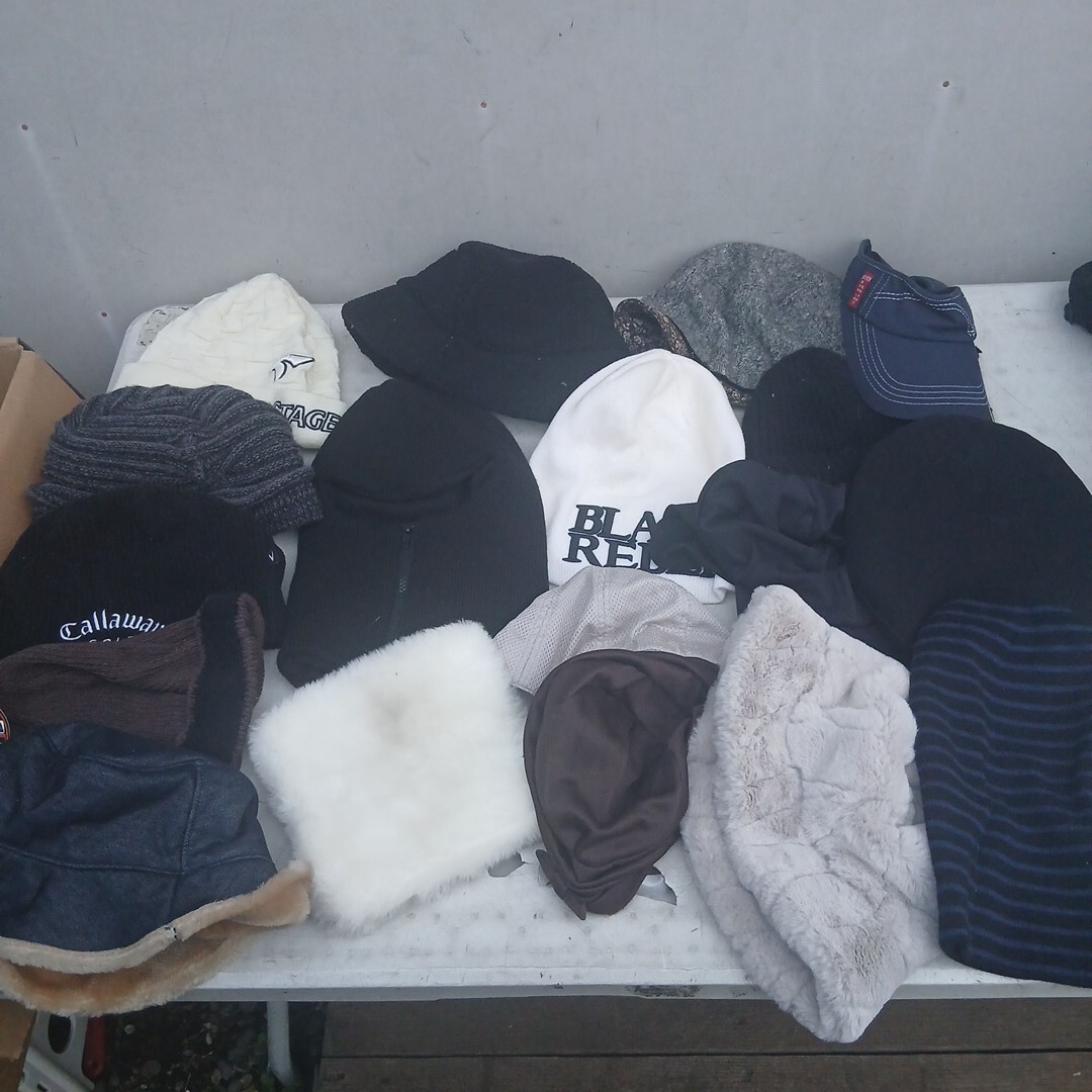 帽子まとめてセットキャロウェイツアーステージニット帽他【80サイズ】