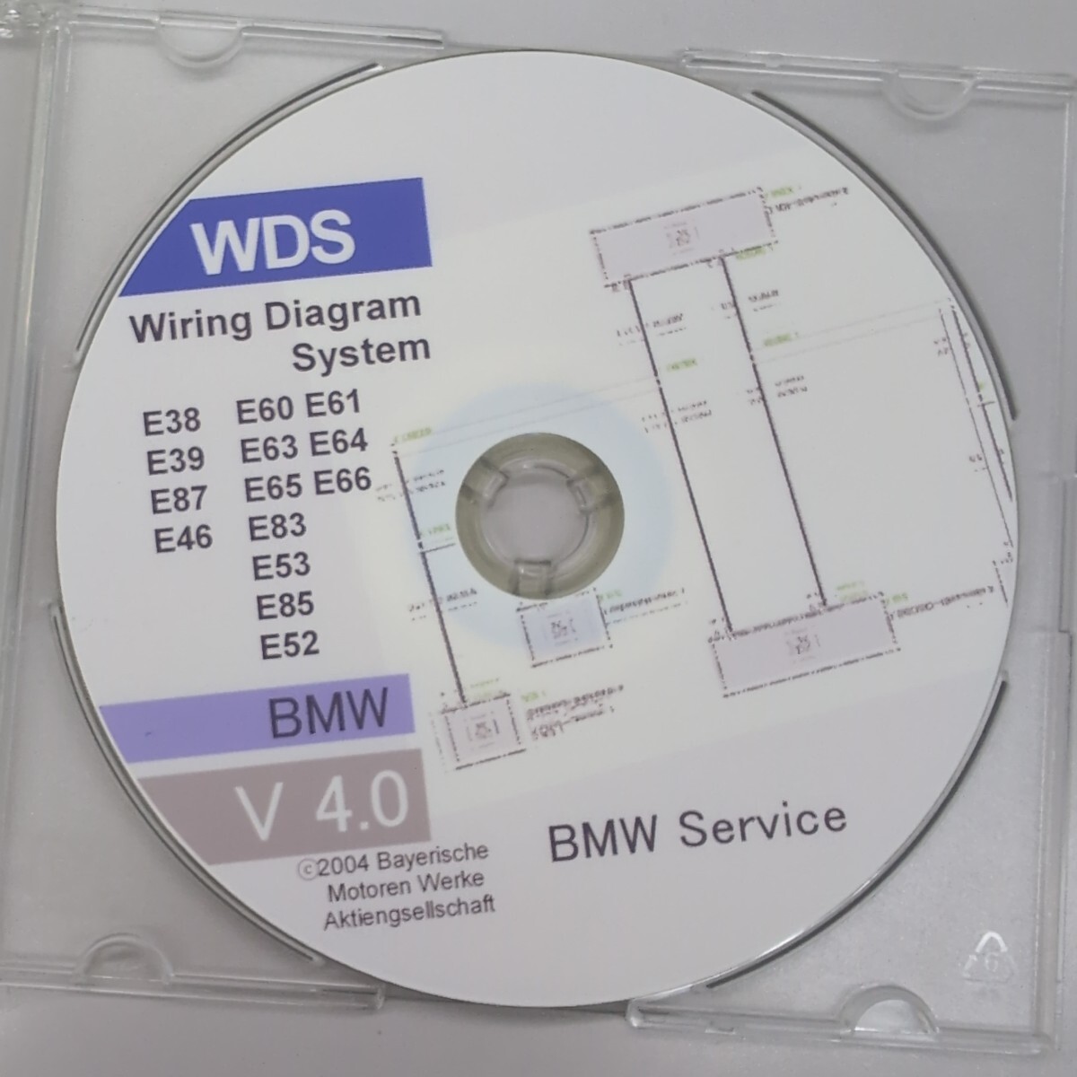 BMW WDS Wiring Diagram System V4.0 2004年版 サービスマニュアル 配線図集