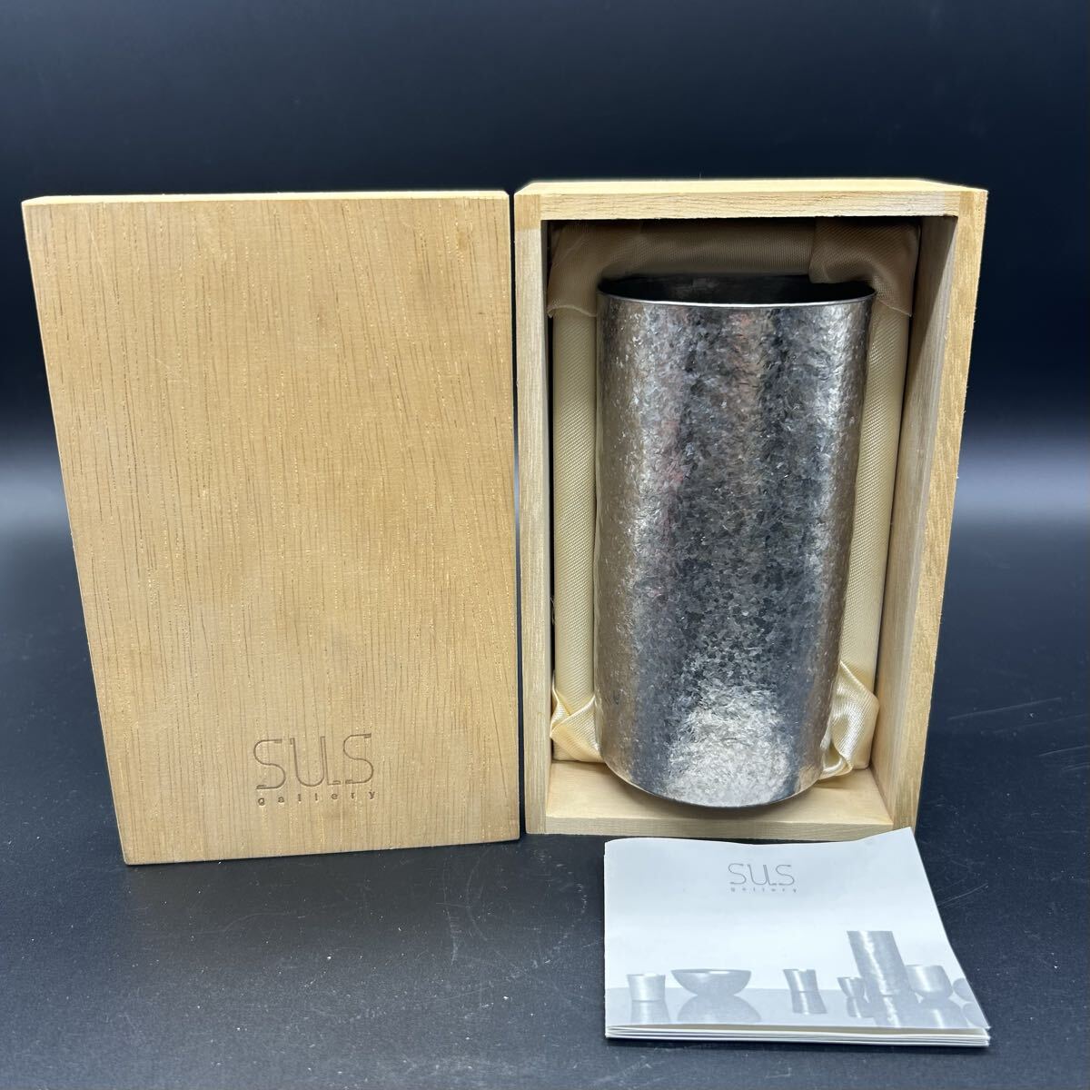 未使用 SUS gallery S-300Ma サスギャラリー チタン タンブラー 真空二重構造 ラ6
