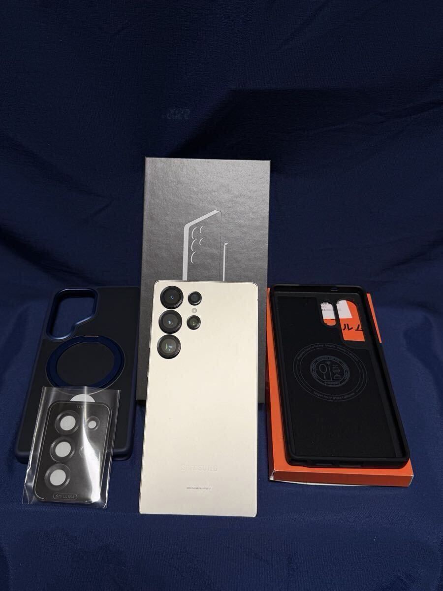 超美品 Galaxy S25 Ultra 512G 国内版SIMフリー 2025/6購入 SM-S931Q チタニウムグレー 残債無し 国内正規品 SM-S938QZTESJP おまけあり