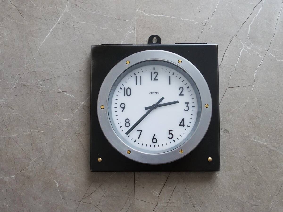 レア！ シチズン製 操舵室の時計 大型船舶 計器盤 特殊船舶