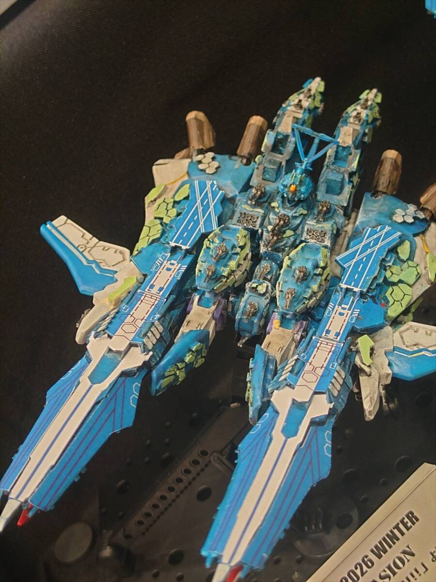 ワンフェス2026冬 1/4000 マクロスギガシオン 要塞型 ガレージキット 劇場版マクロスΔ 絶対LIVE!!!!!! レジンキット WF2026W