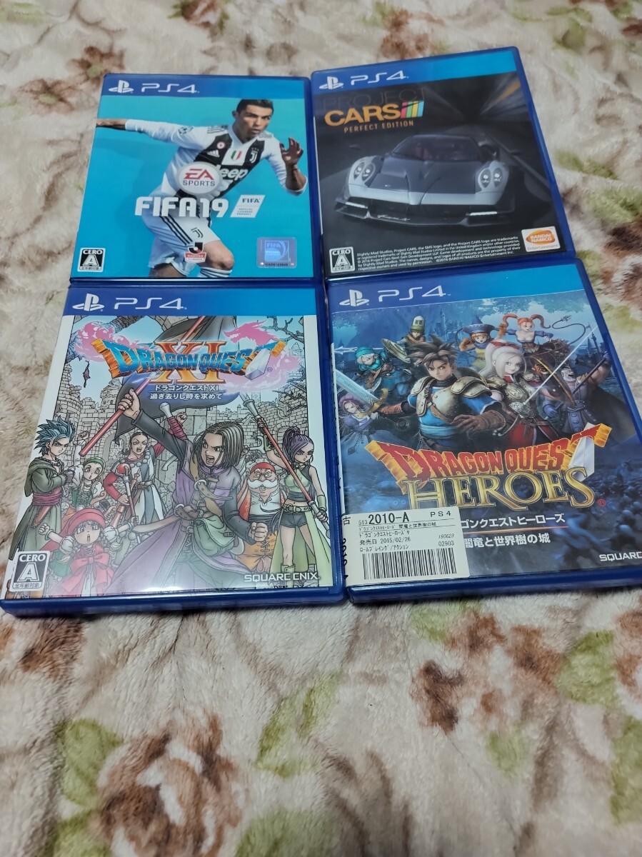 プレステ４　ソフト5本セット　中古