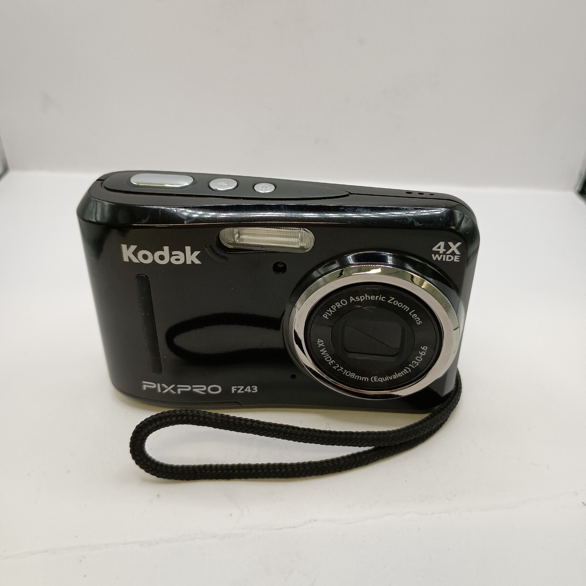 4739 1円スタート 【動作確認済み】 Kodak PIXPRO FZ43 ブラック コンパクトデジタルカメラ