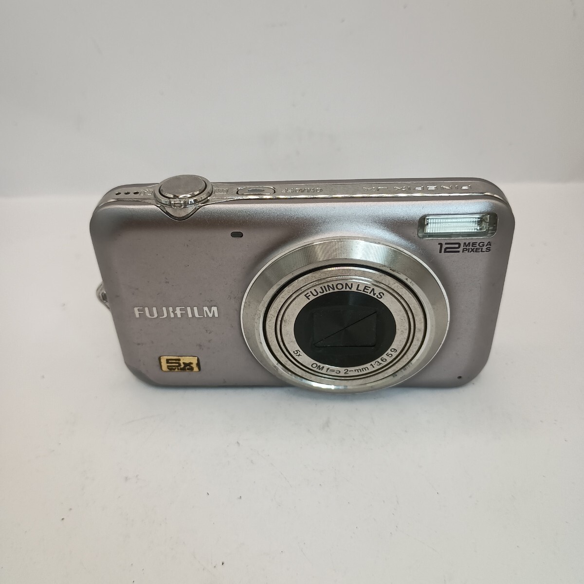 4571 [動作確認済み] 1円スタート FUJIFILM FinePix JX200 コンパクトデジタルカメラ シルバー