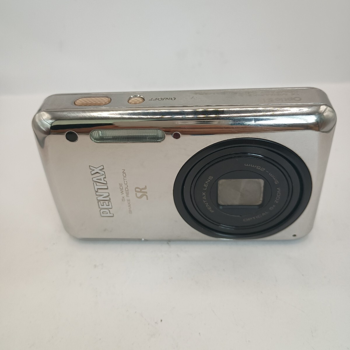 4573 【動作確認済】1円スタート PENTAX Optio S1 コンパクトデジタルカメラ シルバー